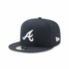 NEW ERA Authentic Atlanta Braves Road Cap