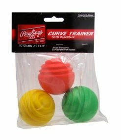 RAWLINGS Curve Trainer Balls (3 Pk)