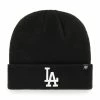 47BRAND Los Angeles Dodgers MLB Raised Cuff Knit Black