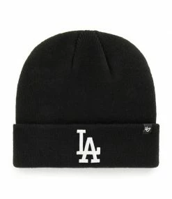47BRAND Los Angeles Dodgers MLB Raised Cuff Knit Black