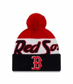 NEW ERA Men's Knit Script A3 Boston Red Sox