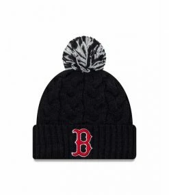 NEW ERA Women Cozy Cable Knit Boston Red Sox